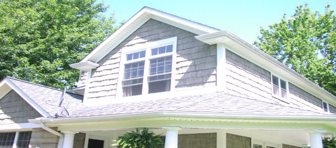 Beautiful house with a new roof, sidings, and windows installed. 